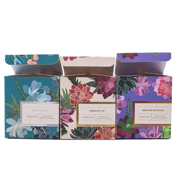 Tea Light Candle Box Insert Taper Display Cardboard Packaging Lid Design Competitive Price Paper photo-3