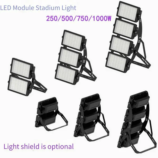 factory direct supply led module stadium lights, module high - mast lights, 250 - 2000w high - power led searchlights