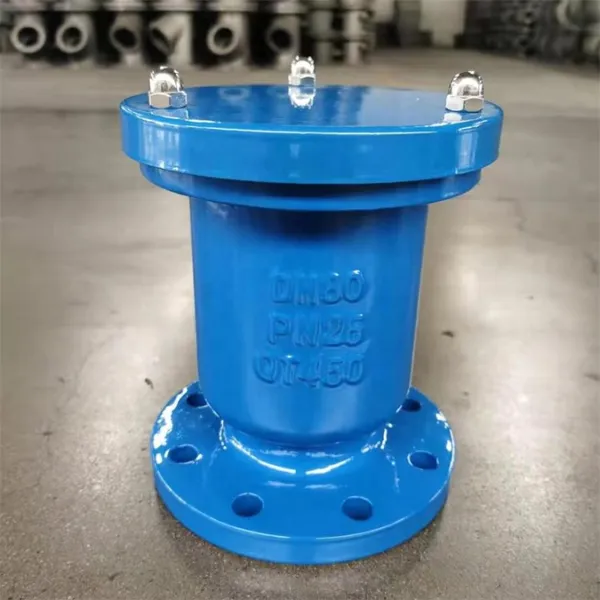 DIN PN16 DN80 DN50 Ductile Iron Flange/Thread Exhaust Valve Automatic Pressure Air Vent Release Valve photo-4