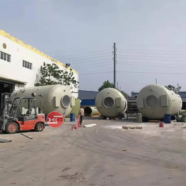 Frp Absorption Tower, Anti-aging, Acid Mist Purification, Yike Exhaust Gas Treatment Tower photo-2