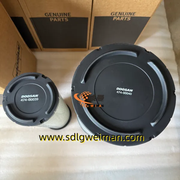 Doosan Daewoo 474-00039 474-00040 Air Filter Doosan For Excavator DX255LC DX255LC-3 photo-4