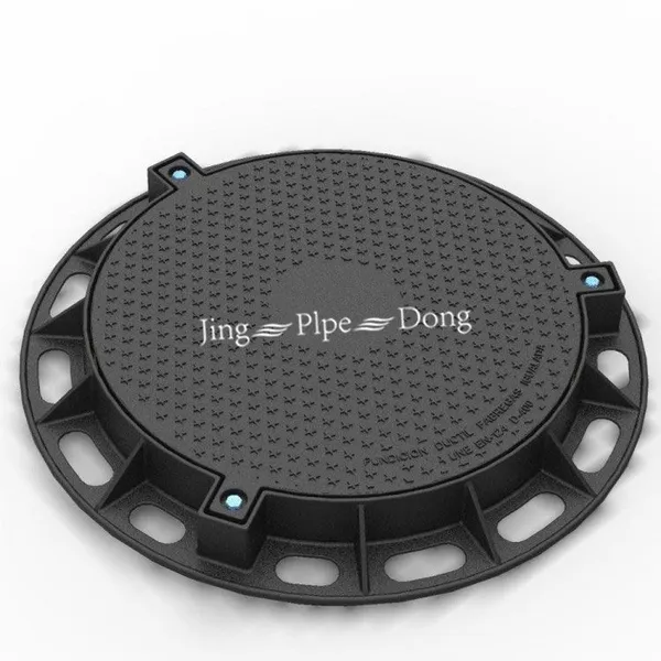 High Quality En124 Hatch Cast-Iron Heavy Type D400 With Locking System Ductile Iron Manhole Cover photo-2