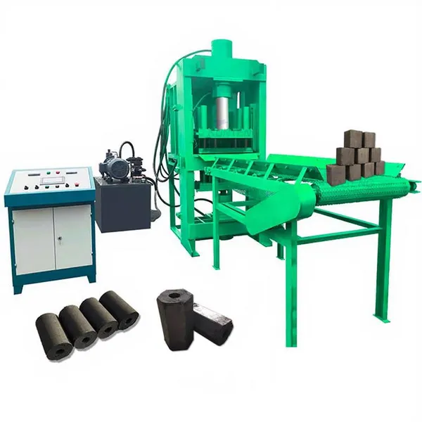 Máquina para fabricar carbón briquete. Máquina para convertir virutas de madera en carbón. Máquina para fabricar carbón de shisha de alta capacidad EPC