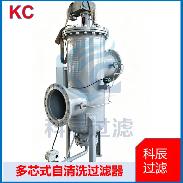Vertical Mounted Multi-cartridge Automatic Self-cleaning Filter With Parallel Filter Elements