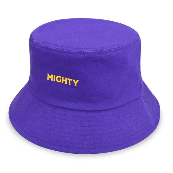 Stylish Embroidered Fleece Bucket Hat for Casual Wear