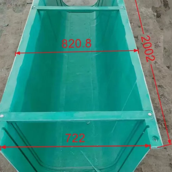 Fiberglass Reinforced Plastic U Ditch Smooth Inner Surface Water Drainage Channel photo-5