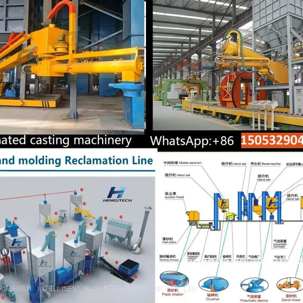 High Efficiency Automatic Foundry Sand Reclamation Machine to Regenerate Used Sand Machine for Making Sand Resin Furan Sand Reclamation for Cast