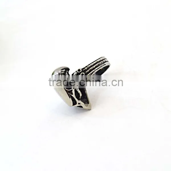Latest Silver Fashion Jewelry 2016 Big Szie Ring Designs Stainless Steel Rings photo-4