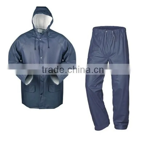 Waterproof Cute Hooded Durable PU Kids Raincoat photo-5
