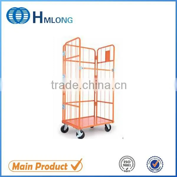 Warehouse Foldable Transport Industrial Trolley Cart