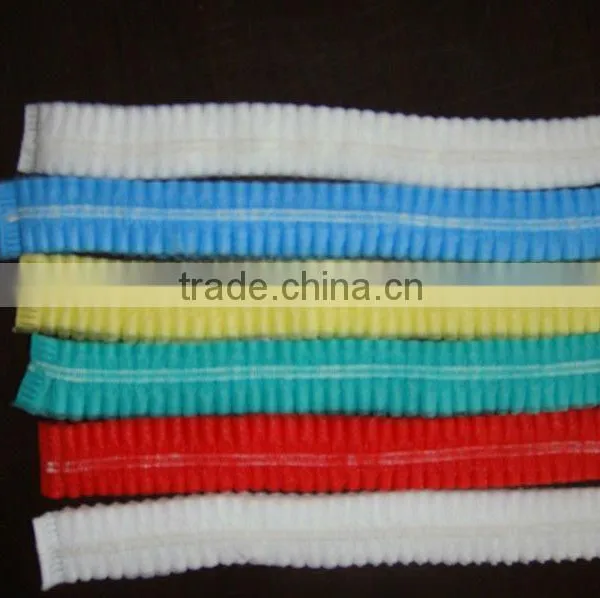 Disposable White Blue Green Pink Orange Red Black Mob Cap Strip Cap Clip Cap for Hospital Quality Choice photo-3