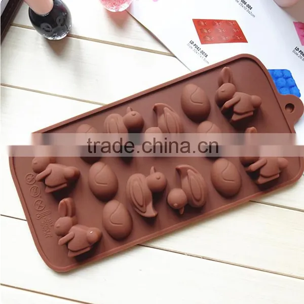 High Quality 100% Food Grade Silicone Chocolate Mold , Cookie Mold , Silicone Cake Mold photo-3