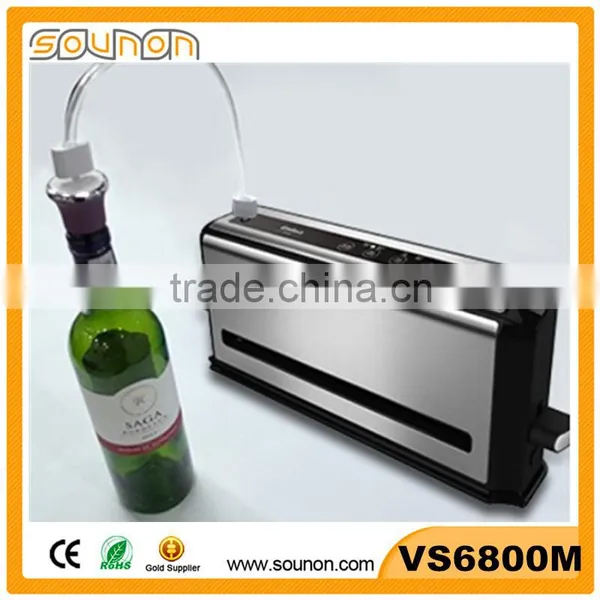 2016 New Arrival Stainless Steel Automatic Household Vertical Food Fresh Packing Machine, Food Saver Vacuum Sealer photo-3