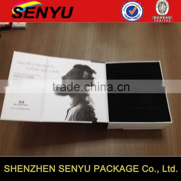 Custom Logo Printed Design, High Quality and Fancy Headphone Cardboard Box Packaging Supplier's Choice photo-3