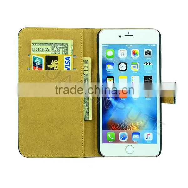 100 Pattern Wallet Flip Leather Case Card Phone Cover For Apple IPhone 6s Plus photo-3