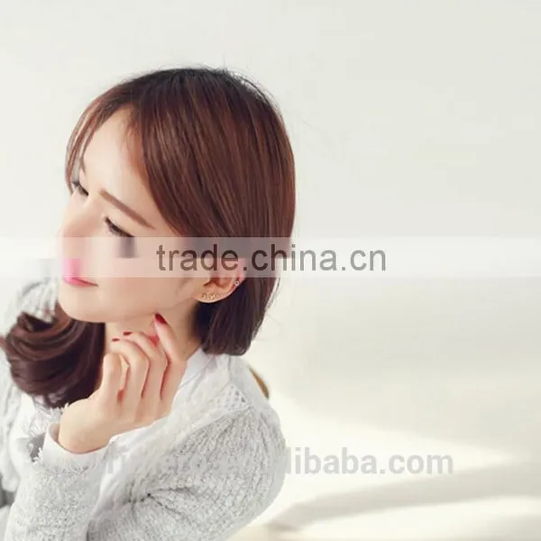 Luxury Styles 26 English Names Alphabet Letter Word Crystal Stud Earring Valentine's Gift photo-6