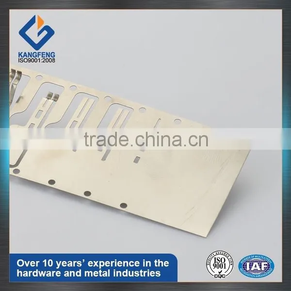 Custom Punched Progressive Stamping Electronic Parts photo-4
