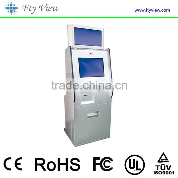 Cash Payment Kiosk With Bill Acceptor,card Reader Bill Payment Kiosk Machine,self-service Payment Kiosk