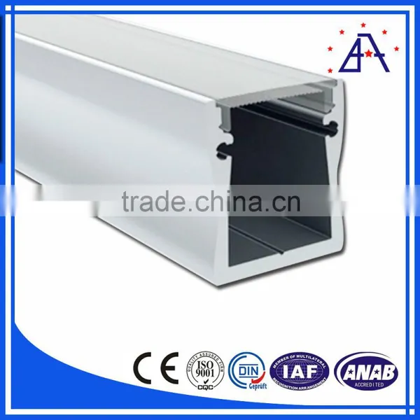 LED Aluminium Profile LED Strip Light Aluminium Profile V Flat Type Rail Aluminium photo-5