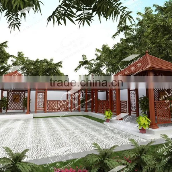 Aluminum Alloy Pavilion/Hot Sale Treated Wood Pergola photo-6