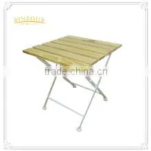 Wholesale Metal and Wood Folding Living Room Chair for Home Deco photo-3
