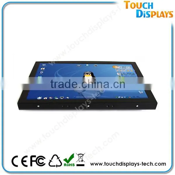 hd player 21.5inch multitouch 10point capacitive monitor made in China
