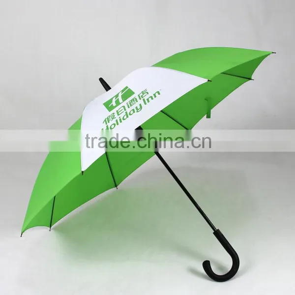 Advertising Economic Unique Custom Logo Straight Stick Umbrella,walking Stick Umbrella Quality Choice