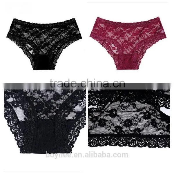 Black Sexy Bamboo/lace OEM Lingerie