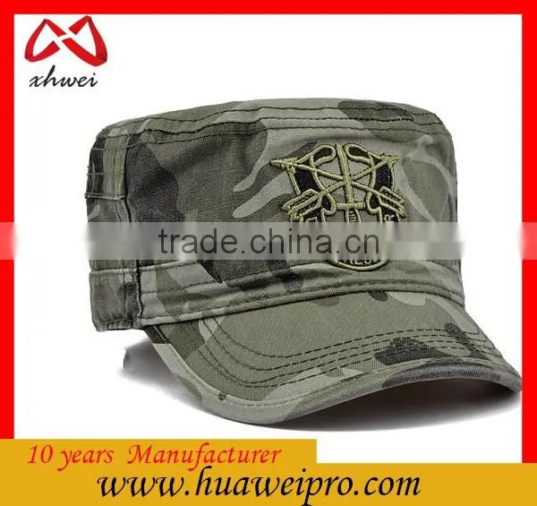 China Cap Supplier Blank Custom Hats Army Olive Military Washed Hat photo-2