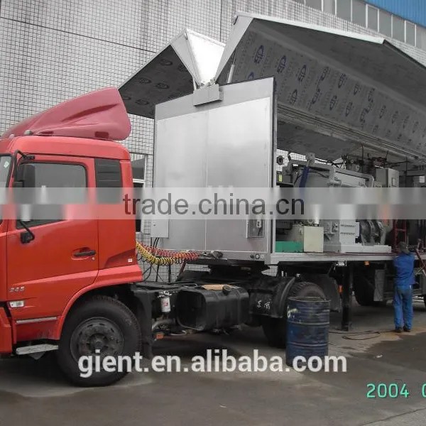 MOBILE UNIT--AUTOCLAVE/BOILER/SHREDDER/BIN DUMPER--MWM80(Capacity:80kg/cycle; 1t/day)