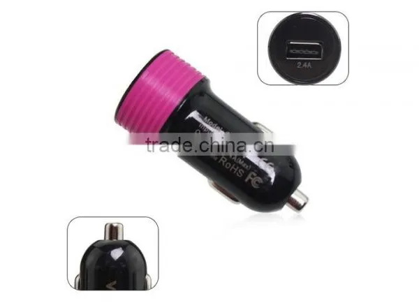 Factory Supply Fastest Car Charger 2.4a Silicon Car Charger for Mobile photo-4