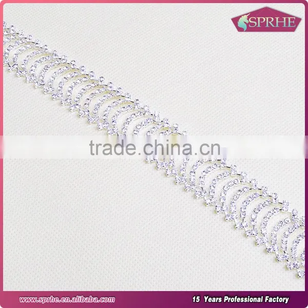 Sew-on Crystal Rhinestone Chain
