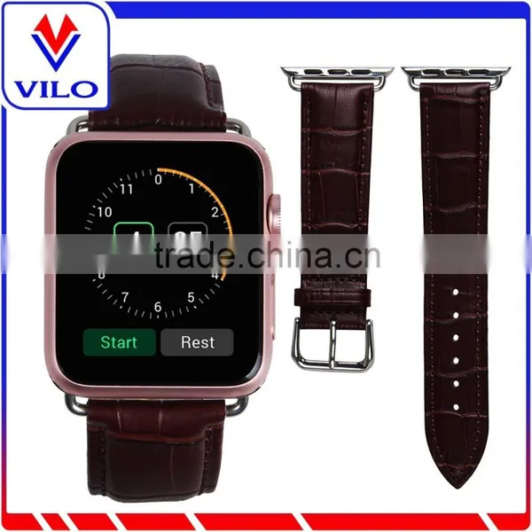 New Genuine Leather Strap Wrist Band For Apple Watch IWatch 38mm 42mm photo-6