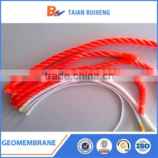 White 3 Strands Twisted Nylon Rope, Nylon Marine Rope photo-6