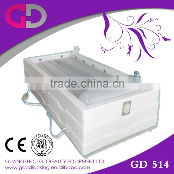 White Acrylic Massage Healthy Salt Bath Bed