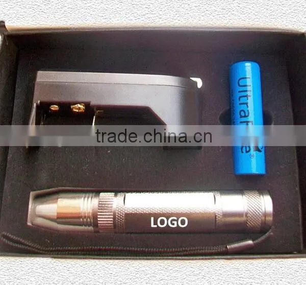 LED Stainless Steel Rechargeable Mini Jade Testing Flashlight, Led Flash Light photo-3