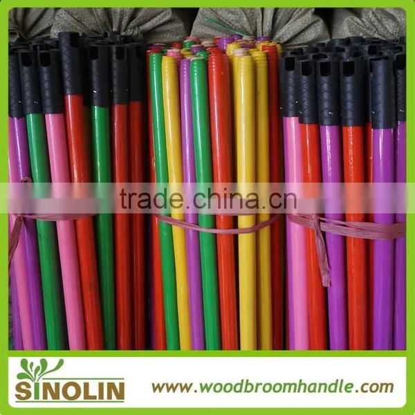 Round Wood Mop Stick Handle photo-2