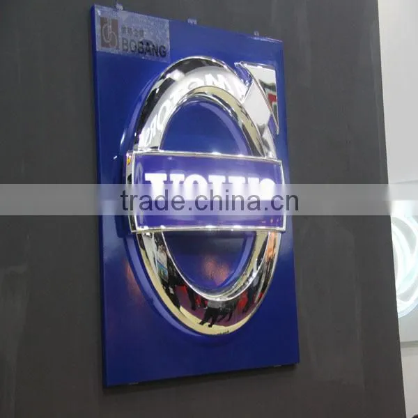 Stainless Metal Believe Digital Car Signs photo-2