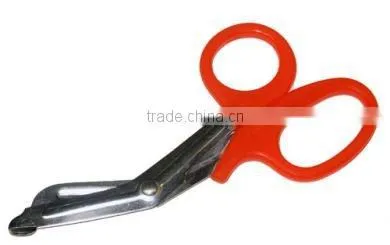 Red Trauma Shears/ Tough Cut Scissors/ Nurse Scissors