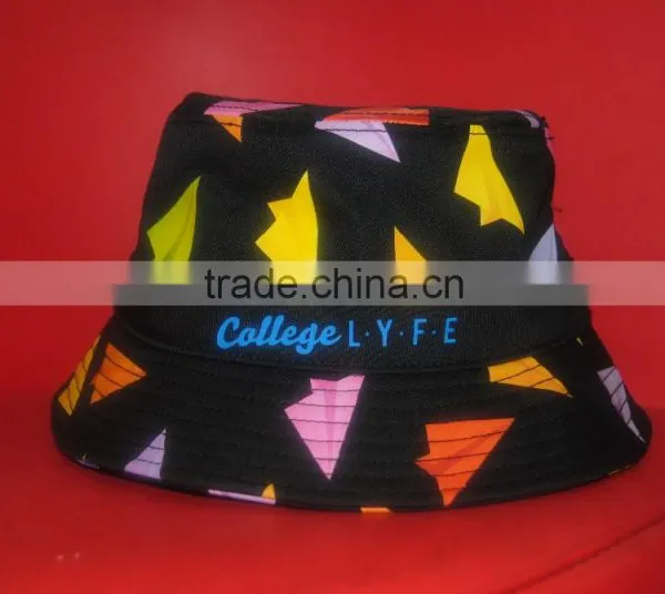 Customed 2015 Fashion Printed Pattern Bucket Hats photo-2