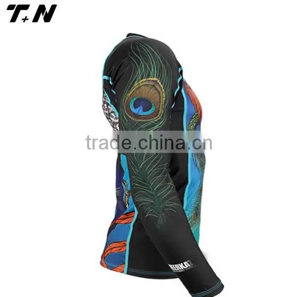 Custom Printed Rash Guard Wholesale Compression Shirts Quality Choice photo-5