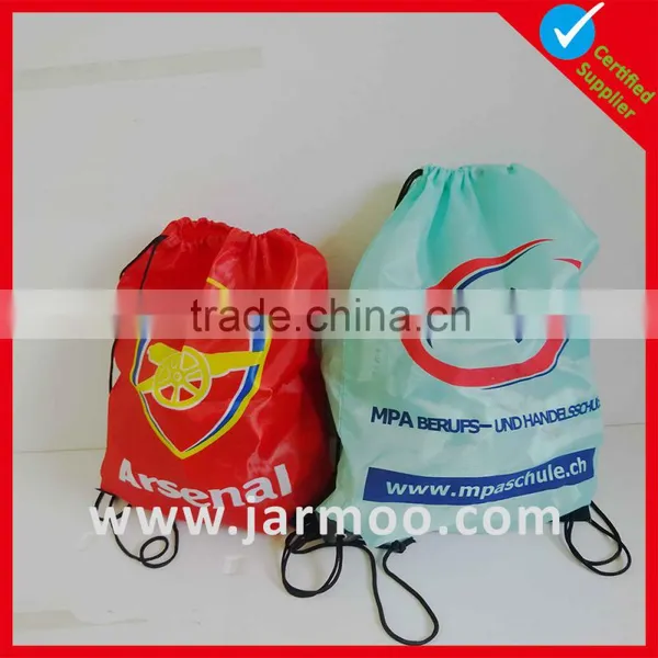 Custom Printed Mesh Personalized Drawstring Backpack no Minimum