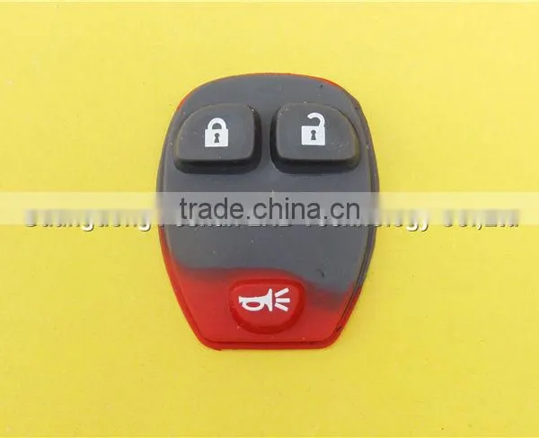 Factory Price Key Pad for Car Key Shell Blank 2+1 Buttons Rubber Pad photo-2