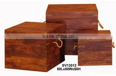 Wooden Storage Boxes,bedroom Furniture,sheesham Wood Furniture,mango Wood Furniture,acacia Wood Furniture
