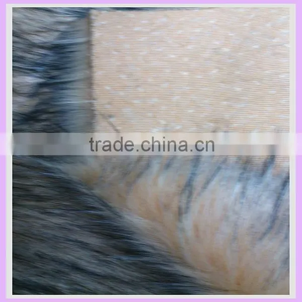 Knitted Fabric Wholesale Prices Chinchilla Fur Synthetic Hair