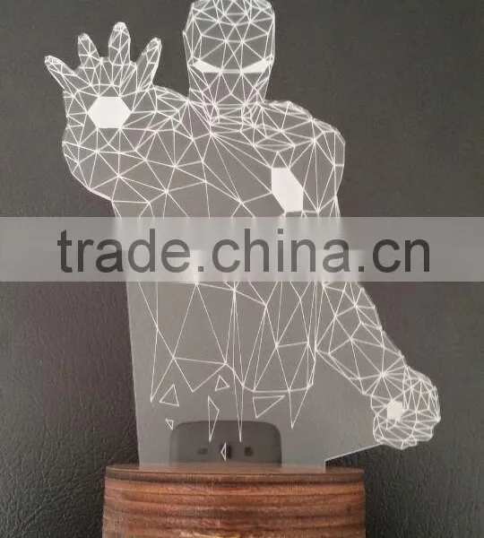 Acrylic Led Night Lights,coloured LED Night Light,acrylic Table Light photo-3