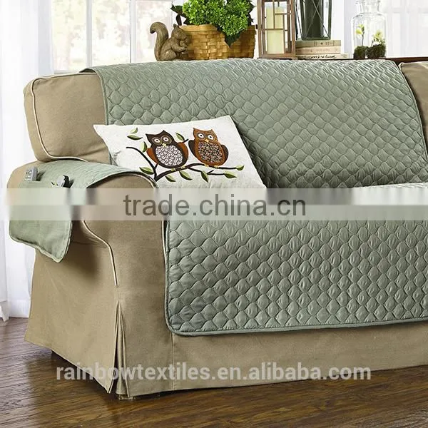 Chinese Customzed 100% Polyester Micro Suede Cover Sofa photo-4