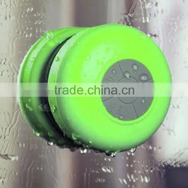 Silicone Rubber Sucker Bluetooth Speaker With Waterproof Pool Trumpet photo-3