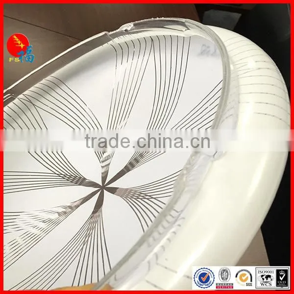 Round PET Plastic Transparent Chimney photo-5