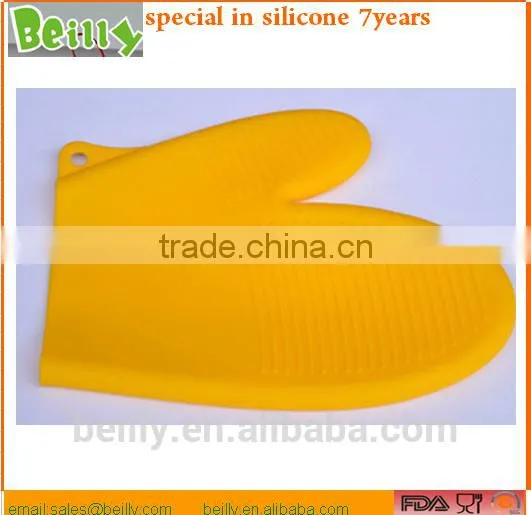 Heat Resistant Silicone Cooking Silicone Kitchen Finger Gloves photo-2